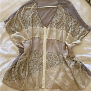 Pretty sheer tunic